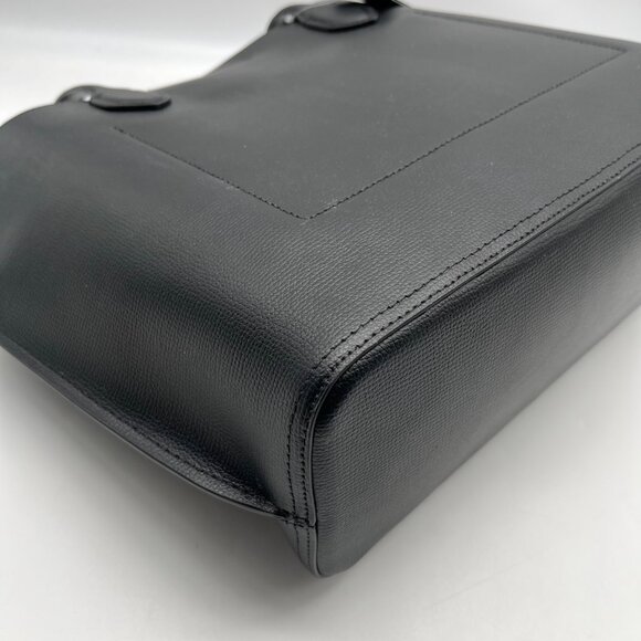 Kate Spade Black Crossgrain Leather Suite Work Tote Bag - Picture 8 of 12